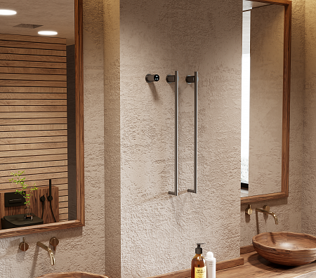 Рондо П2 350х760 электро Полотенцесушитель TERMINUS Оружейная сталь Кемерово - фото 6 Рондо П2 350х760 электро Полотенцесушитель TERMINUS Оружейная сталь Кемерово - фото 6