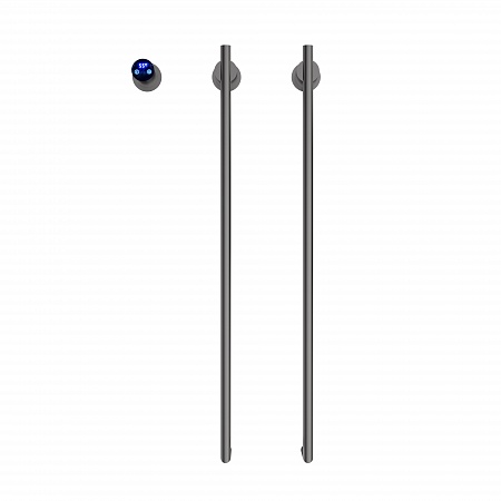 Рондо П2 350х760 электро Полотенцесушитель TERMINUS Оружейная сталь Кемерово - фото 2 Рондо П2 350х760 электро Полотенцесушитель TERMINUS Оружейная сталь Кемерово - фото 2