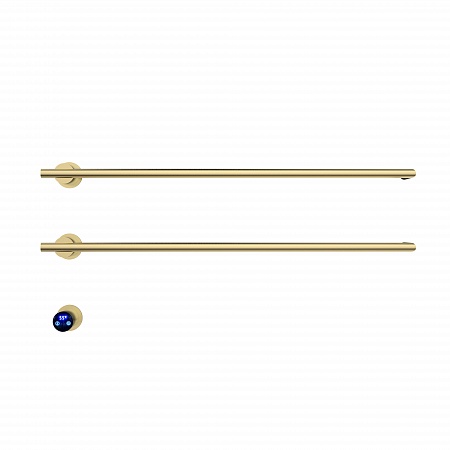 Рондо П2 350х760 электро Полотенцесушитель TERMINUS Брашированное золото Кемерово - фото 3 Рондо П2 350х760 электро Полотенцесушитель TERMINUS Брашированное золото Кемерово - фото 3