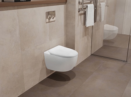 Подвесной унитаз безободковый Terminus Енисей Monolit 560х390 белый Кемерово - фото 1 Подвесной унитаз безободковый Terminus Енисей Monolit 560х390 белый Кемерово - фото 1