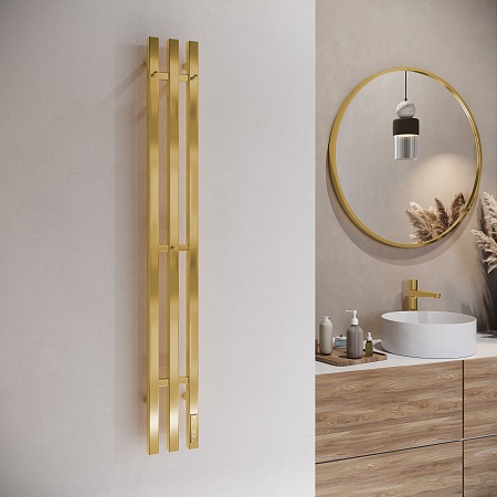 Стойка электро TRES проф1200 TERMINUS Брашированное золото Кемерово - фото 3 Стойка электро TRES проф1200 TERMINUS Брашированное золото Кемерово - фото 3