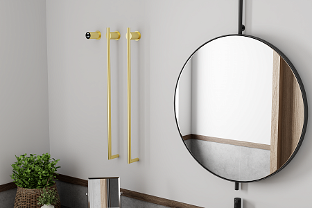 Рондо П2 350х760 электро Полотенцесушитель TERMINUS Брашированное золото Кемерово - фото 6 Рондо П2 350х760 электро Полотенцесушитель TERMINUS Брашированное золото Кемерово - фото 6